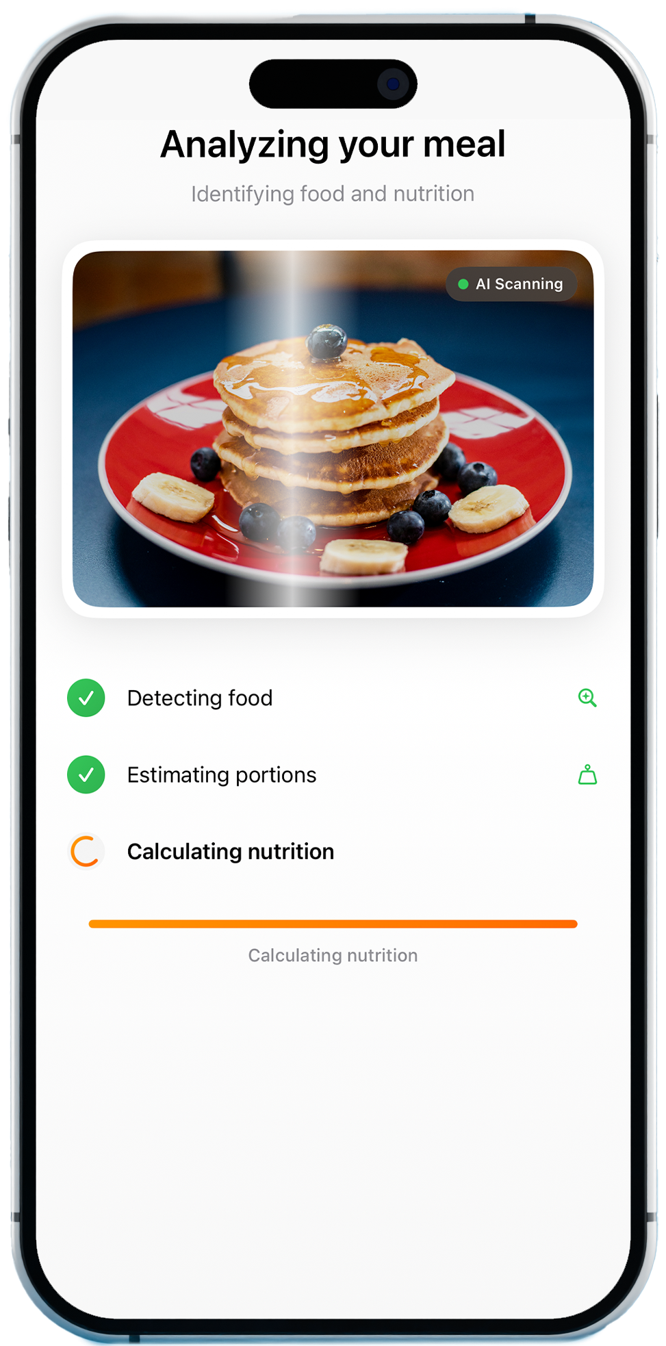 Calzo AI Scanner - Take a photo of your food